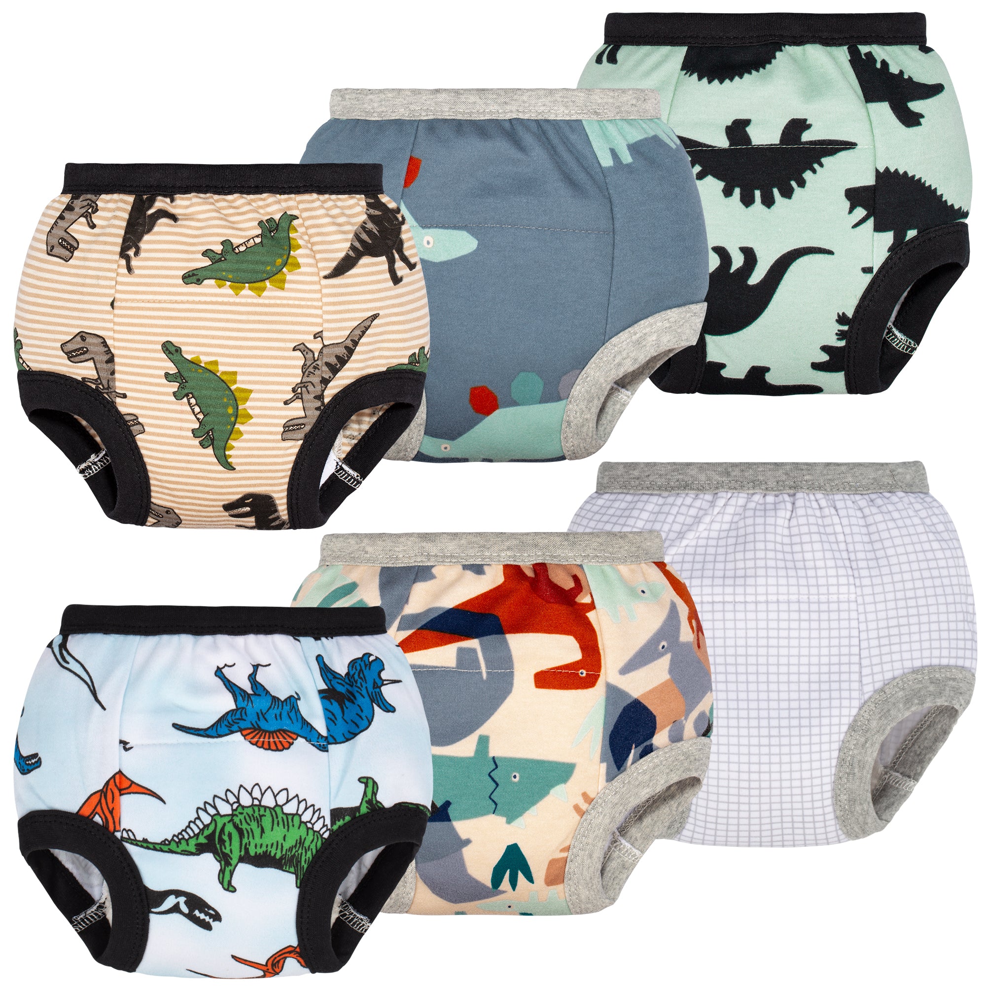 BIG ELEPHANT Toddler Potty Training Pants, Cotton Soft Training Underwear  for Girls, 12-24 Months