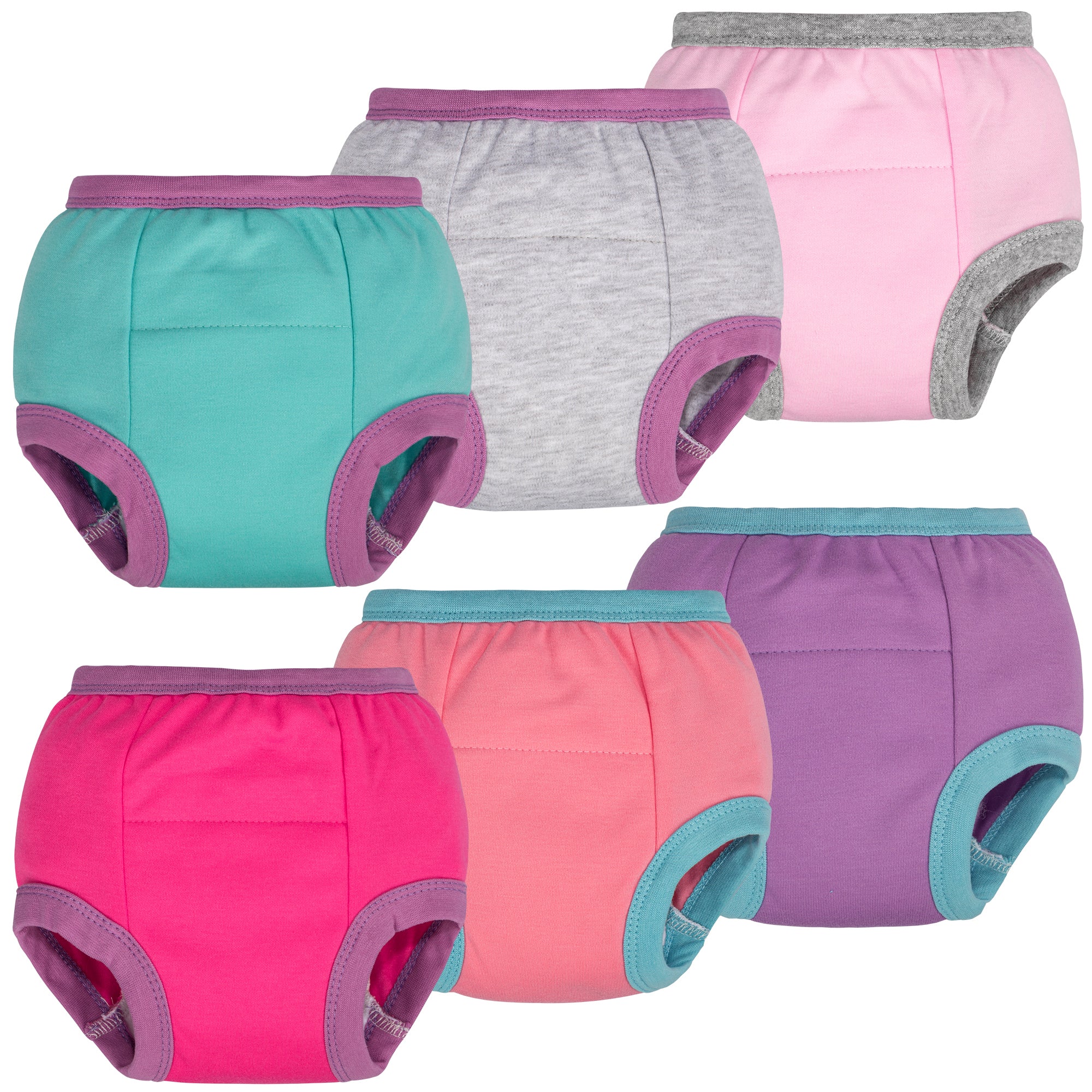 BIG ELEPHANT Potty Training Underwear, Soft Cotton Absorbent Training Pants  for Baby Boys & Girls